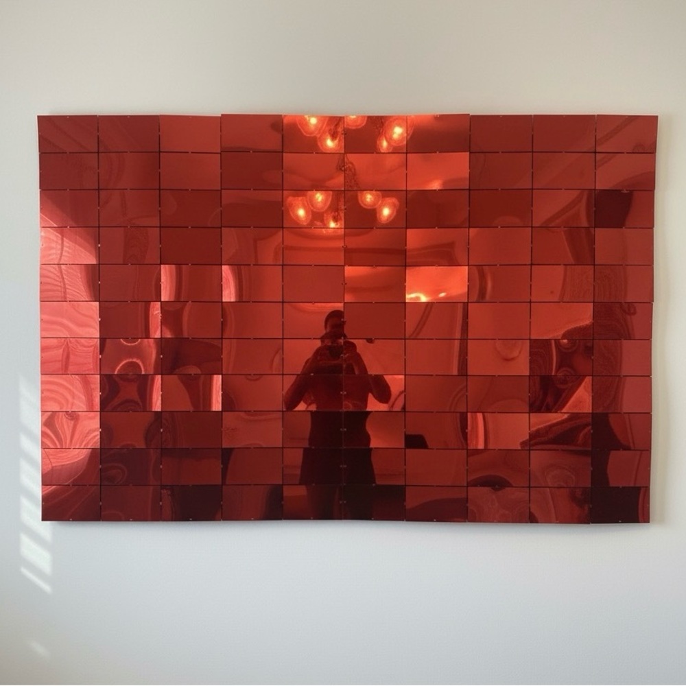 Metallic Red Backdrop - Picture 5 of 5